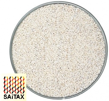 Белое гранулированное пеностекло SAITAX, Фракция Ф 1,5 -4,0 мм ,  Вес 250кг/м3
